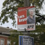 NPD hängte Wahlwerbung in Frankfurt